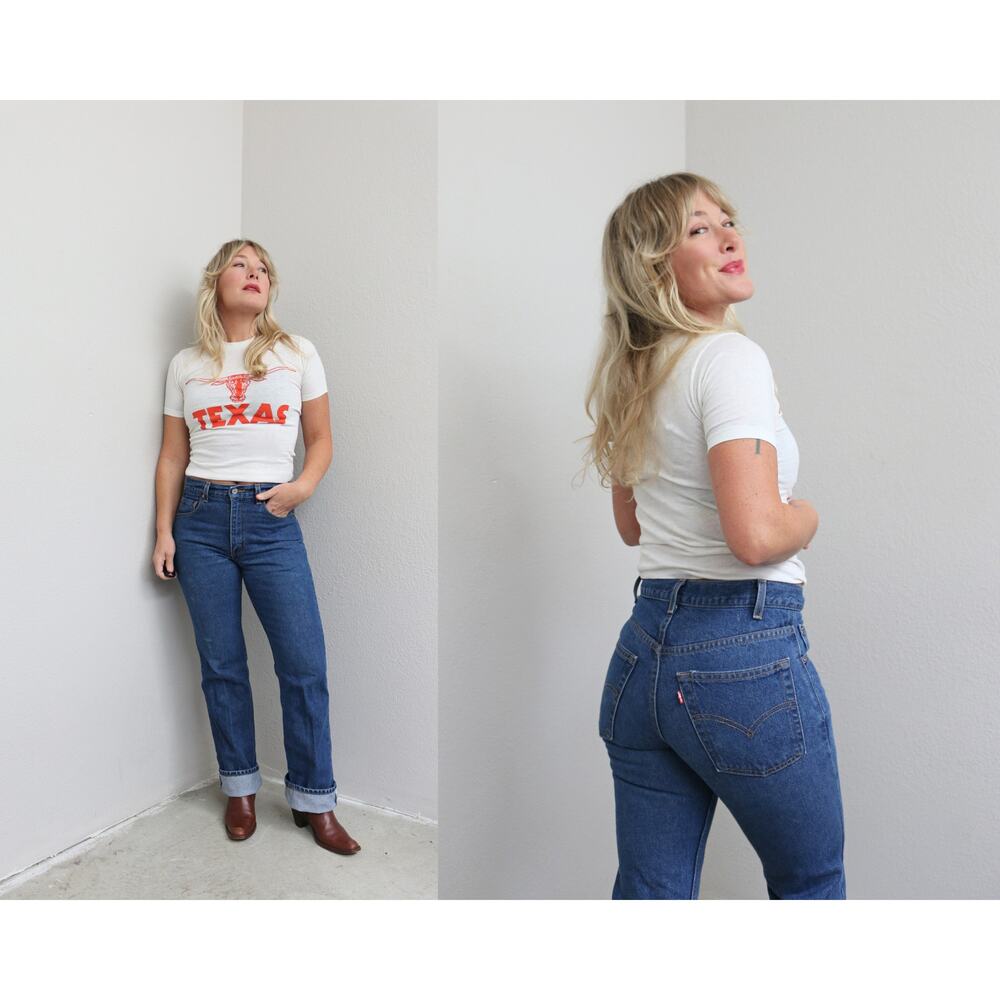 Late 1990s Vintage  Levi's Boot Cut 517 Jeans ~ Women's XS SM ~ 28" to 29" Waist